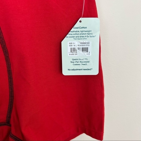 NWT‎ Tommy John Red Cool Cotton Boxer Briefs - Picture 3 of 7